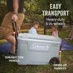 Cooler Coleman Wheels 1748009797 Wheeled Cooler
